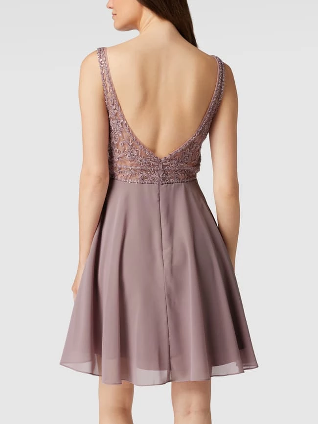 Billig 🎁 Laona Cocktailkleid Mit Floraler Stickerei Und Zierbesatz - Rosé 😉 – Bild 5