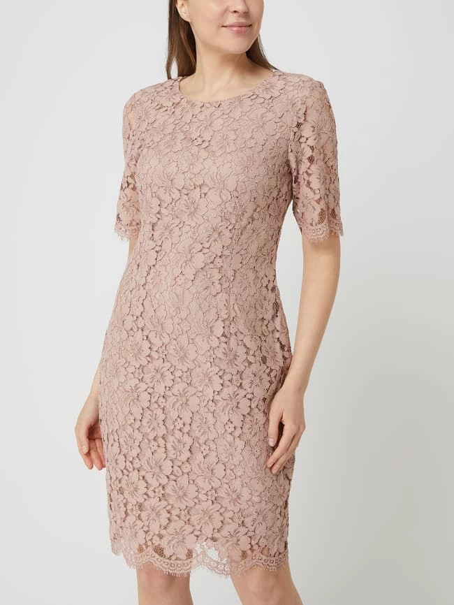 Blitzangebot ⭐ Montego Kleid Aus Spitze - Mauve 🧨 – Bild 4