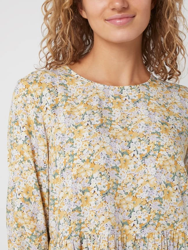 Auslauf 🧨 Montego Kleid Aus Viskose - Dunkelgelb ⌛ – Bild 3