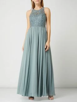 Neu 💯 Laona Abendkleid Mit Pailletten-Besatz - Schilf 🧨