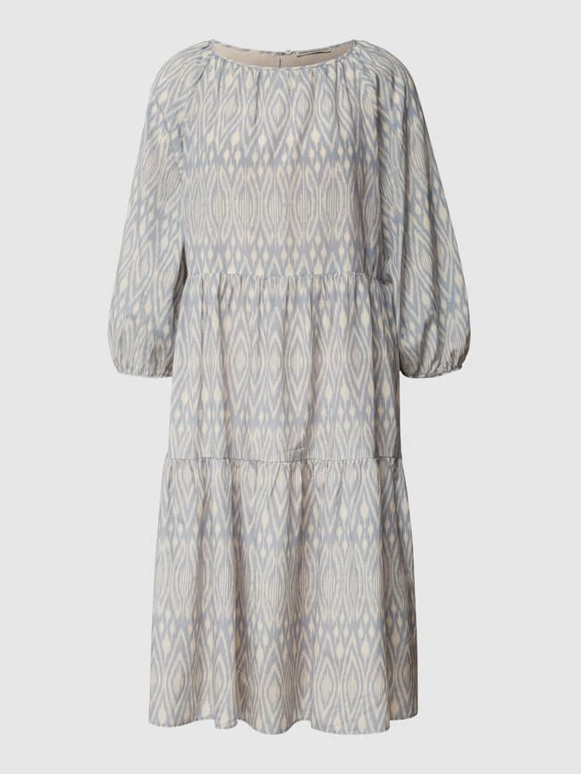 Billig 😍 Drykorn Knielanges Kleid Im Stufen-Look Modell 'Tiia' - Bleu Meliert 😍 – Bild 2