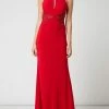 Bestpreis 😉 Mascara Abendkleid Mit Cut Outs Und Ziersteinbesatz - Rot 🔔