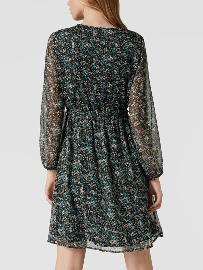 Coupon ⭐ Only Knielanges Kleid Mit Allover-Muster Modell 'Cera' - Schilf 🧨 – Bild 5