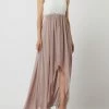 Blitzangebot 🌟 Jake*s Cocktail Abendkleid Aus Chiffon Mit Strasssteinen - Mauve 🤩