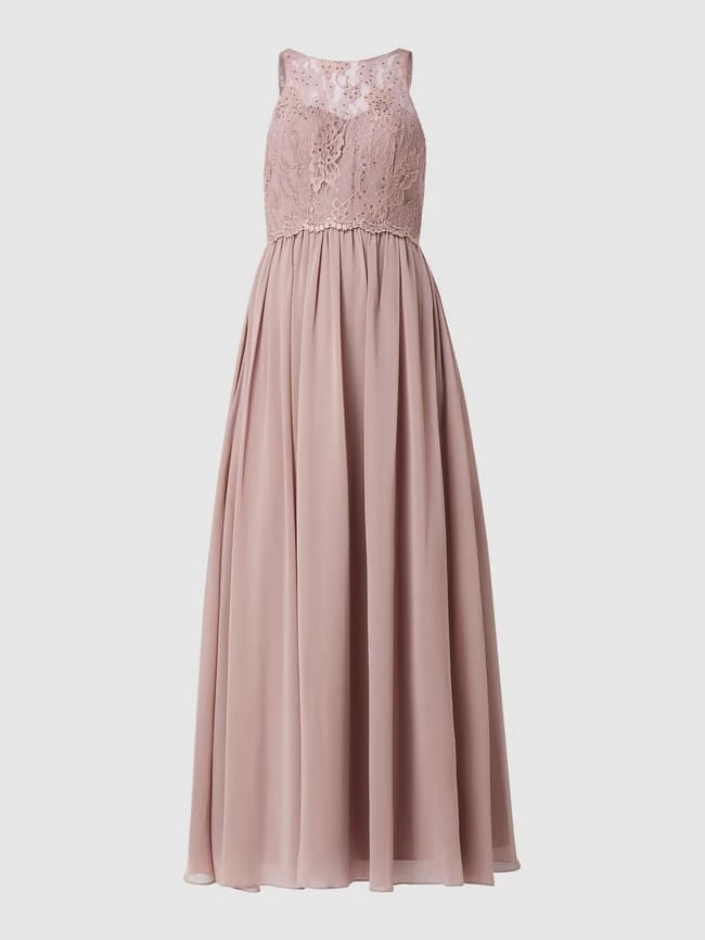 Top 10 🧨 Mascara Abendkleid Aus Spitze Und Chiffon - Mauve 🤩 – Bild 2
