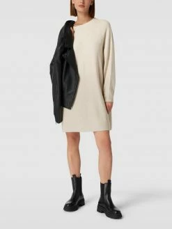 Besorgen ✔️ Marc O'Polo Strickkleid In Knielänge - Sand Meliert 🎁