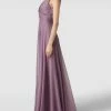 Aktion ✨ TROYDEN COLLECTION Abendkleid Mit V-Ausschnitt - Flieder 🔔