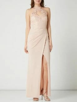 Bestes Angebot 🤩 Lipsy Abendkleid Mit Spitzenbesatz Und Pailletten - Rosé 🌟