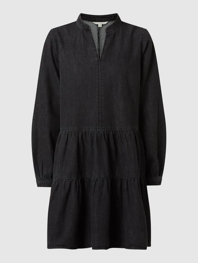 Coupon 🤩 Tom Tailor Denim 👖 Jeanskleid Im Stufen-Look - Schwarz 😉 – Bild 2