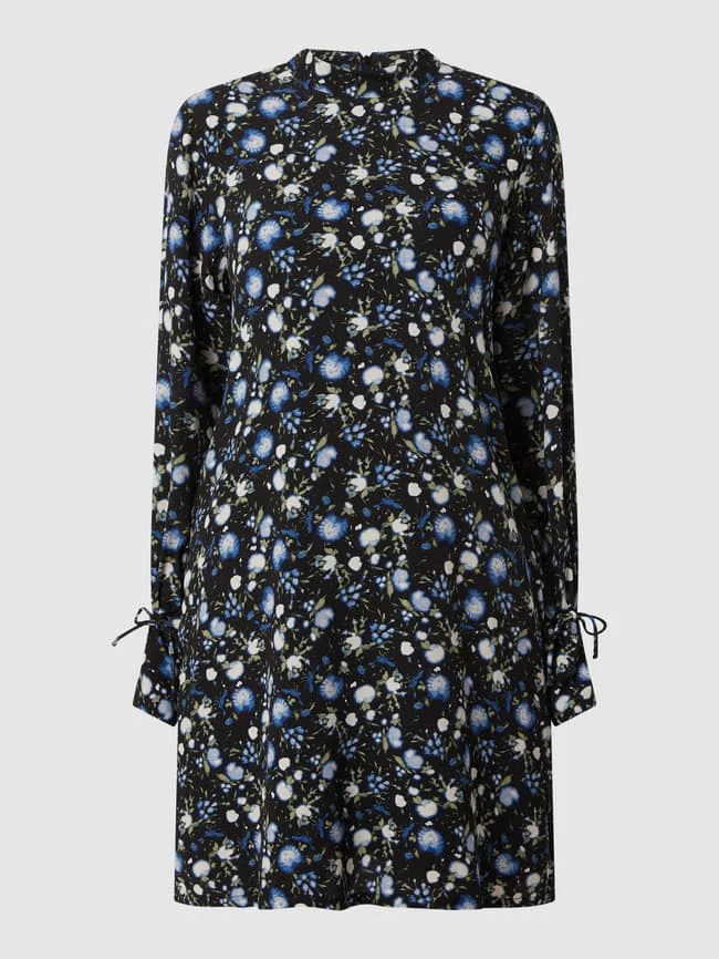 Besorgen 💯 Jake*s Casual Kleid Mit Allover-Muster - Schwarz 👏 – Bild 2