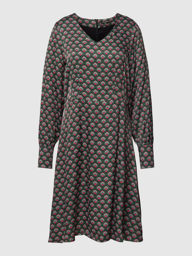 Top 10 ⌛ More & More Midikleid Mit Allover-Muster - Bottle 😉 – Bild 2