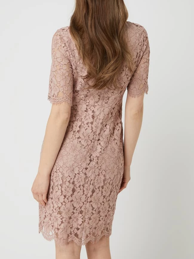 Blitzangebot ⭐ Montego Kleid Aus Spitze - Mauve 🧨 – Bild 5