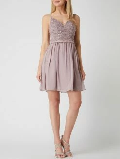 Am billigsten 🧨 Laona Cocktailkleid Mit Pailletten Und Perlen - Mauve 🔔