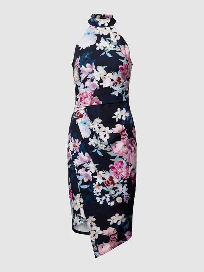 Am billigsten 🛒 Lipsy Cocktailkleid Mit Floralem Muster - Marineblau 🔔 – Bild 2