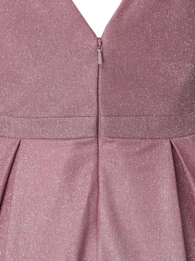 Auslauf 🎉 Mascara Abendkleid Mit Glitter-Effekt - Rosé 🛒 – Bild 4