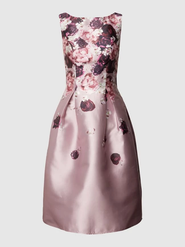 Neu ⭐ CHI CHI London Cocktailkleid Mit Floralem Muster - Rosé 😀 – Bild 2