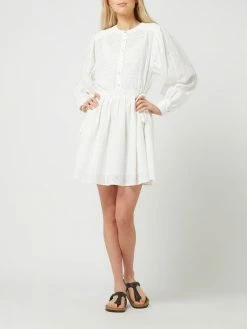 Neu ✨ Jake*s Collection Kleid Mit Blättermuster - Offwhite 🔔