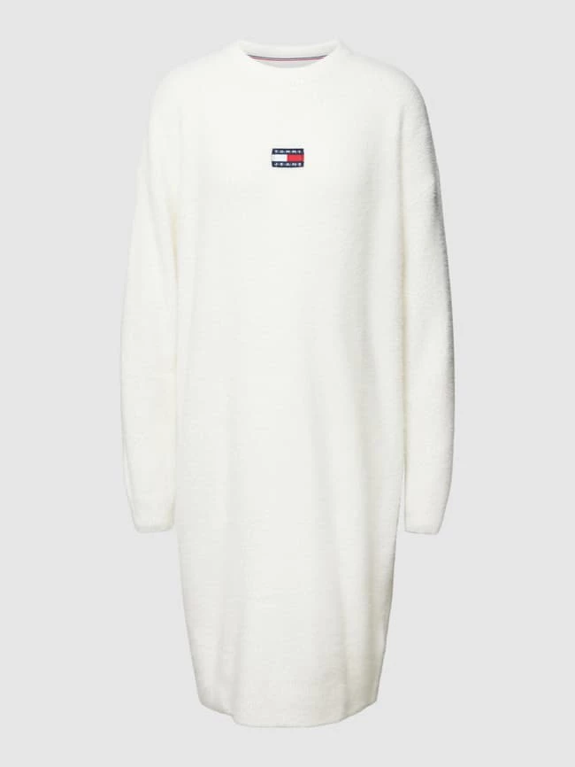 Großhandel 🌟 Tommy 👖 Jeans Knielanges Kleid Mit Label-Patch - Offwhite 🌟 – Bild 2