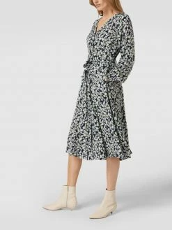 Beste Bewertungen von 🎁 MOS MOSH Midikleid Mit Floralem Allover-Muster - Dunkelblau 👍