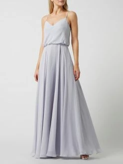 Aktion 👏 Laona Abendkleid Aus Chiffon - Hellblau 🎉