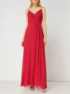 Auslauf 🤩 Jake*s Cocktail Abendkleid Aus Chiffon - Pink ⌛