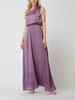 Großhandel 🌟 MAYA DELUXE One-Shoulder-Abendkleid Aus Satin - Lila 🛒