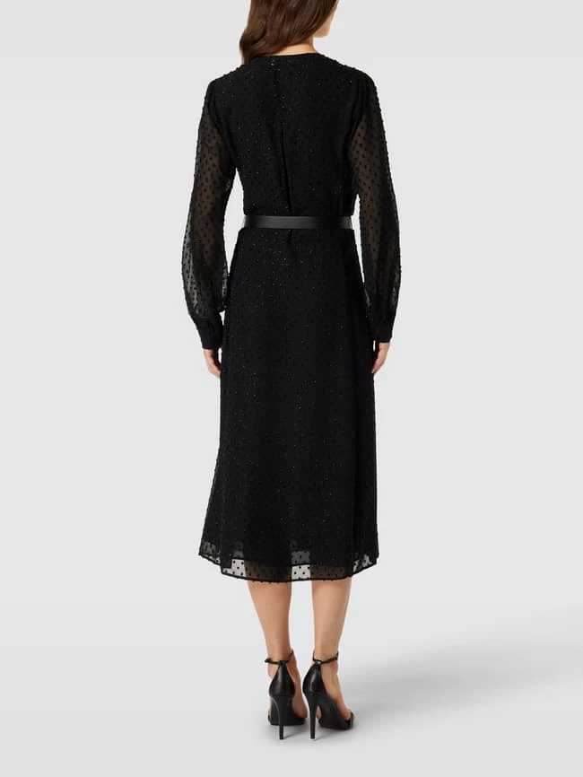 Top 10 🔔 MICHAEL Michael Kors Blusenkleid Mit Zierbesatz Modell 'SHINY' - Schwarz 🤩 – Bild 5