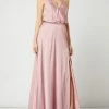 Bestpreis 🎉 Unique Abendkleid Aus Satin - Hellrosa 🥰