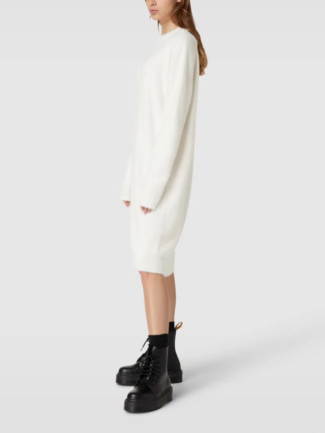 Großhandel 🌟 Tommy 👖 Jeans Knielanges Kleid Mit Label-Patch - Offwhite 🌟 – Bild 4