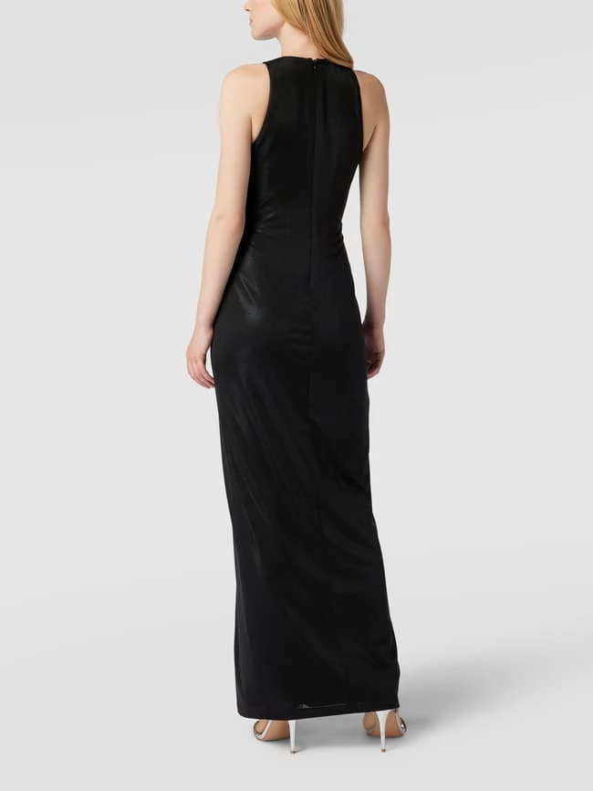 Bestpreis 🌟 Lauren Ralph Lauren Abendkleid In Schimmerndem Design Modell 'Kynlee' - Schwarz ⌛ – Bild 5