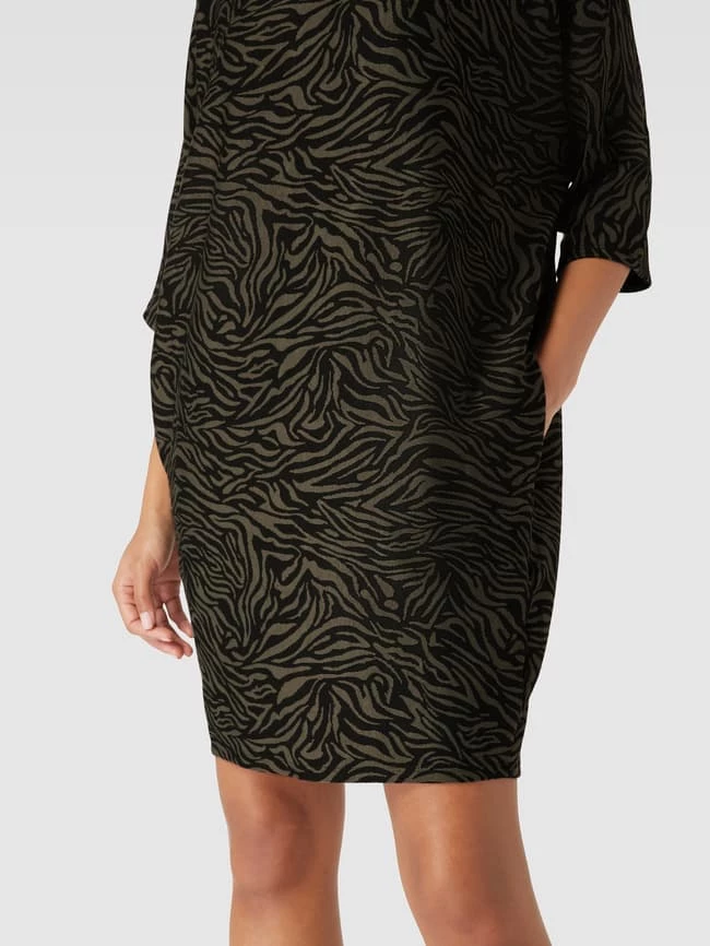 Billig 🔥 Apricot Minikleid Mit Allover-Muster - Khaki 🧨 – Bild 3