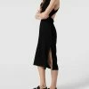 Besorgen 😀 Gina Tricot Midikleid Mit überkreuzten Trägern Modell 'Lissa' - Schwarz 👍