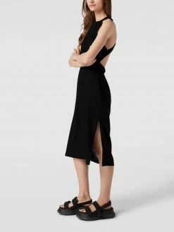 Besorgen 😀 Gina Tricot Midikleid Mit überkreuzten Trägern Modell 'Lissa' - Schwarz 👍