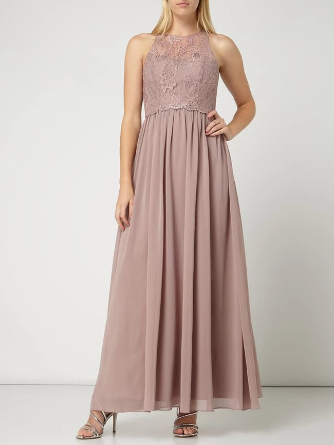 Top 10 🧨 Mascara Abendkleid Aus Spitze Und Chiffon - Mauve 🤩