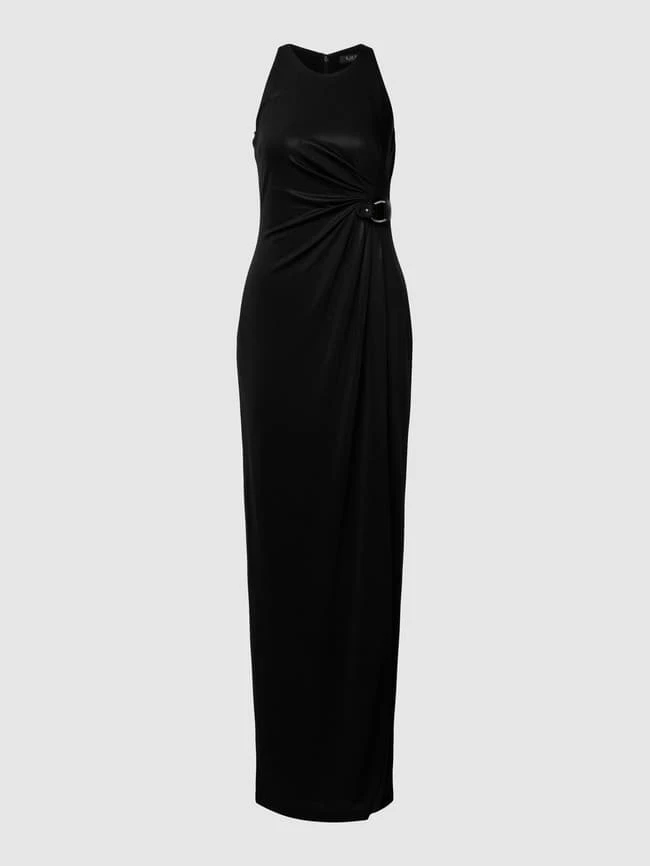 Bestpreis 🌟 Lauren Ralph Lauren Abendkleid In Schimmerndem Design Modell 'Kynlee' - Schwarz ⌛ – Bild 2