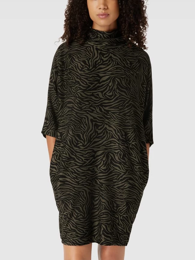 Billig 🔥 Apricot Minikleid Mit Allover-Muster - Khaki 🧨 – Bild 4