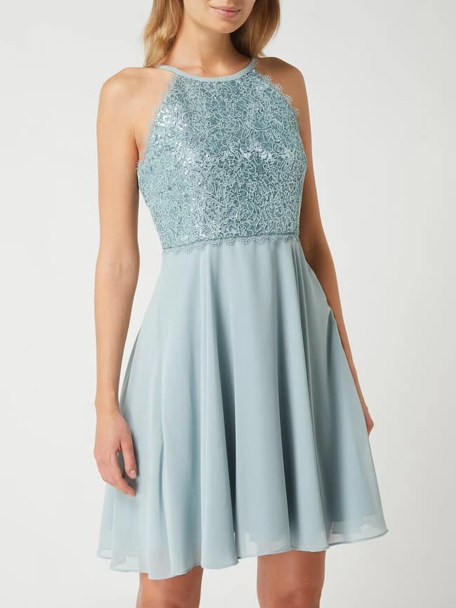 Bestes Angebot 🔔 Jake*s Cocktail Cocktailkleid Aus Spitze Und Chiffon - Schilf 🔔 – Bild 4