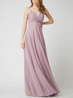 Blitzangebot 😉 TROYDEN COLLECTION Abendkleid Mit Glitter-Effekt - Mauve 😉