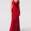 Blitzangebot ❤️ Mascara Abendkleid Mit Gelegten Falten - Rot 🤩
