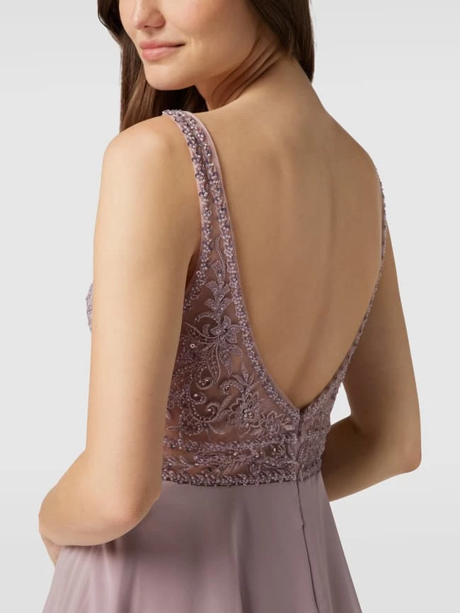 Billig 🎁 Laona Cocktailkleid Mit Floraler Stickerei Und Zierbesatz - Rosé 😉 – Bild 3