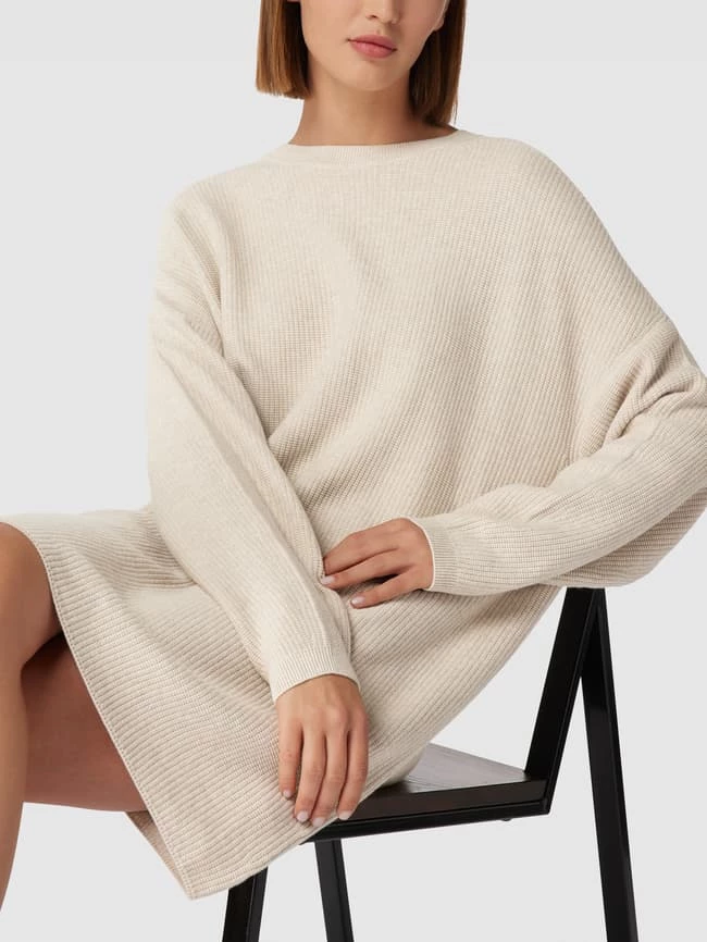 Besorgen ✔️ Marc O'Polo Strickkleid In Knielänge - Sand Meliert 🎁 – Bild 3