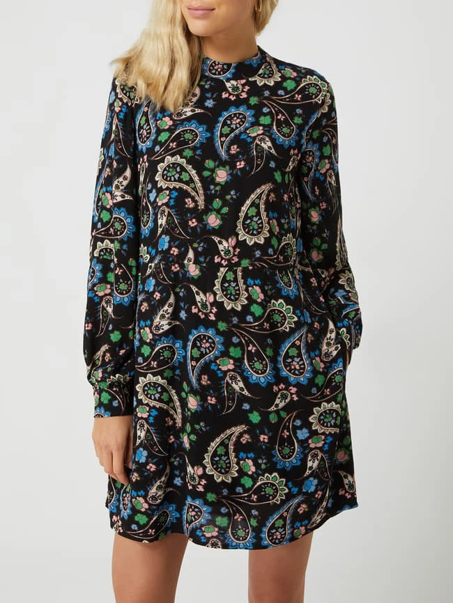 Bestpreis 🥰 Jake*s Casual Kleid Aus Viskose - Dunkelgrau 😉 – Bild 4