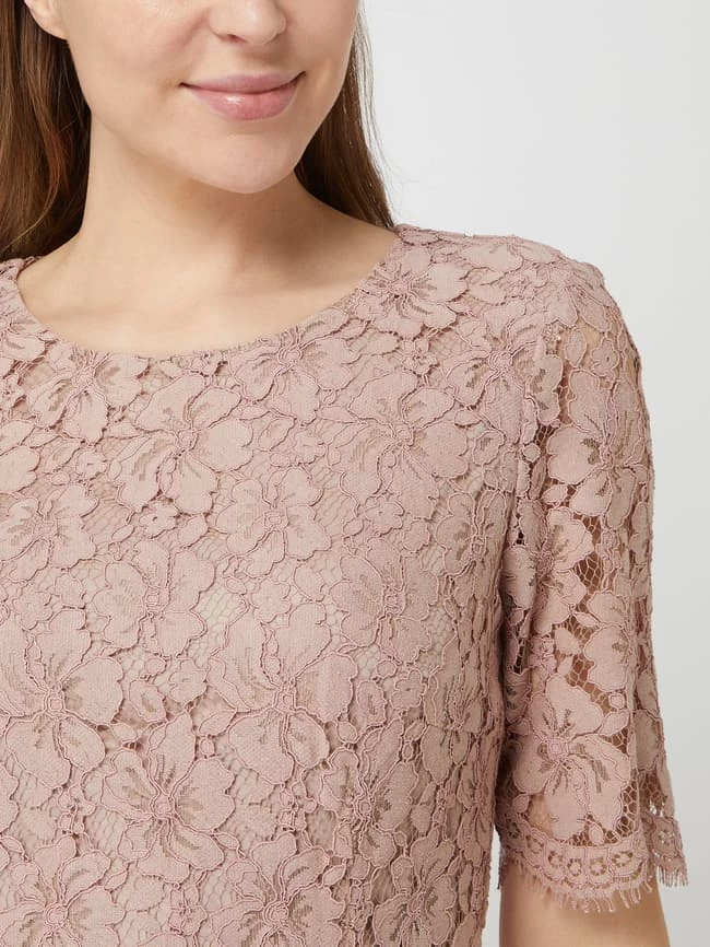 Blitzangebot ⭐ Montego Kleid Aus Spitze - Mauve 🧨 – Bild 3