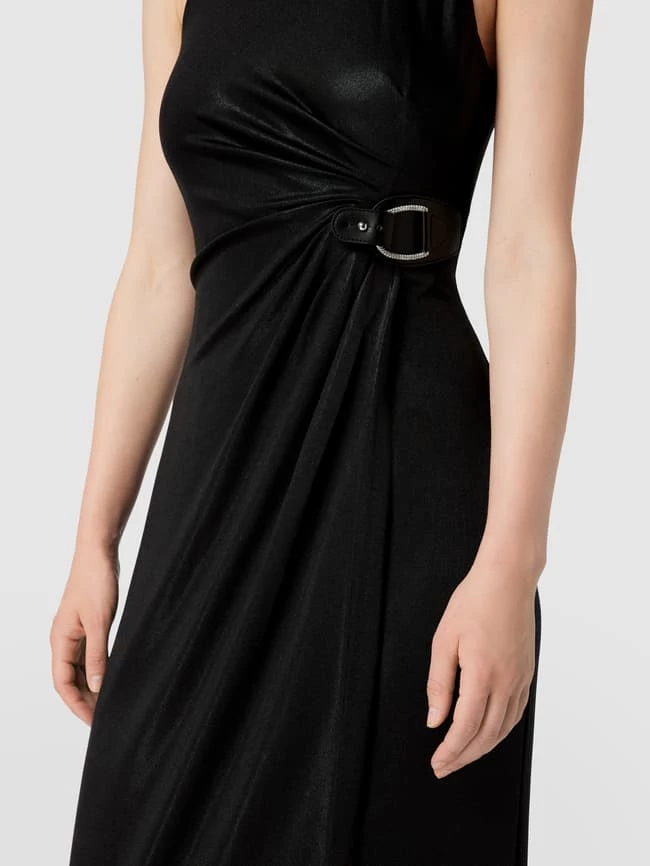 Bestpreis 🌟 Lauren Ralph Lauren Abendkleid In Schimmerndem Design Modell 'Kynlee' - Schwarz ⌛ – Bild 3